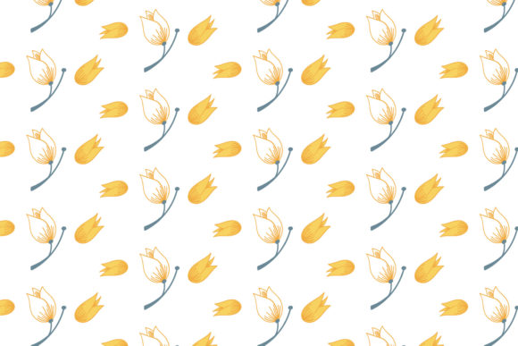 Flower Cute Pattern for Graphics and Design Projects