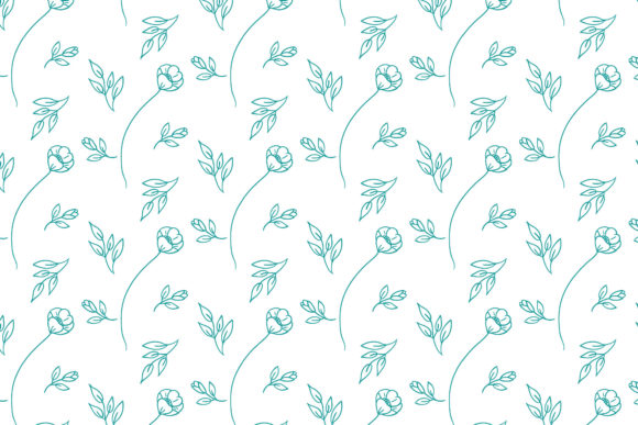 Flower Nice Vector Pattern for Crafting and Graphics