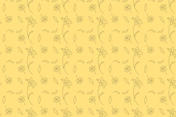 Flower Pattern for Wallpaper - A Versatile Graphic Design Asset