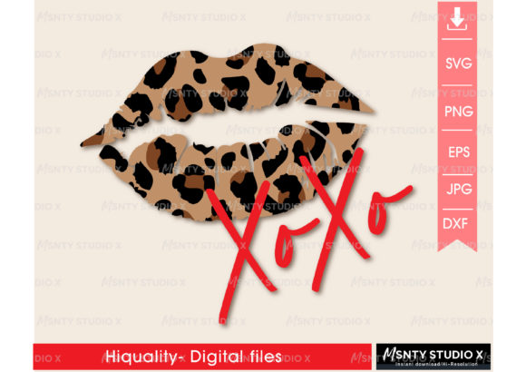 Leopard Lips Xoxo SVG Review for Embroidery Projects