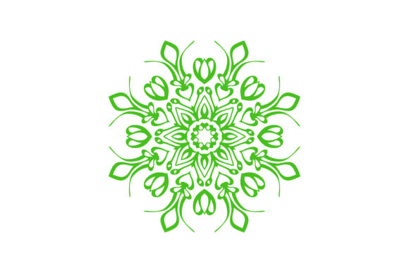 Mandala Henna Ornament Art for Blog and Website Graphics