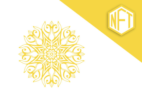 Mandala NFT Graphic Art for Creative Design Projects