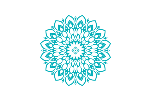 Mandala Ornament Henna Art - A Patterned Graphic for Creative Sellers