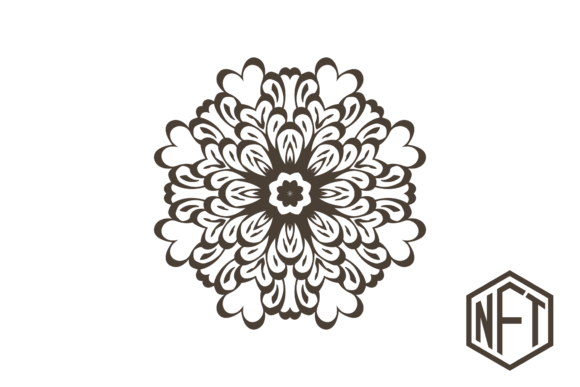 Mandala Perfect Design NFT - A Versatile Graphic Asset for Handmade Creations